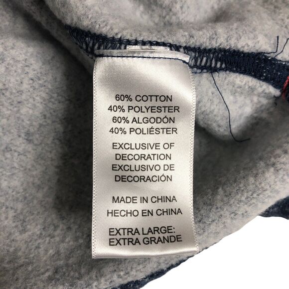 Tommy Bahama Sweatshirt Mens Extra Large Blue Gray Heathered Crew Neck Pullover - Picture 6 of 15